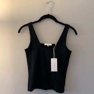 NWT Vince Square Neck Stretch Tank
